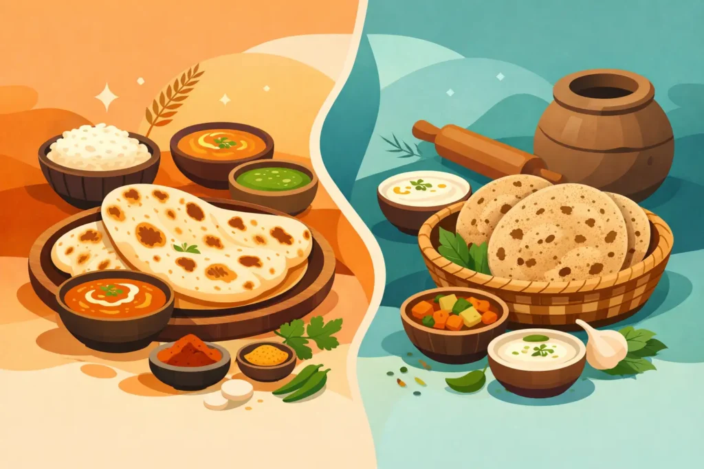 A Naan vs Roti Guide for Your Indian Meal