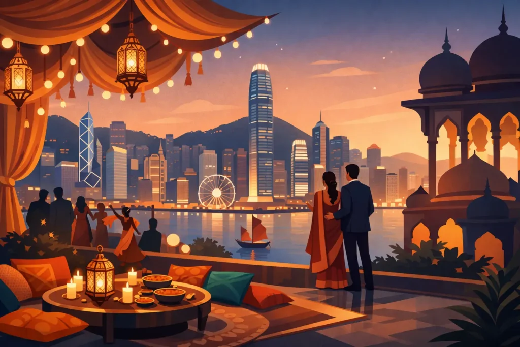 An Indian Private Party Venue in Hong Kong