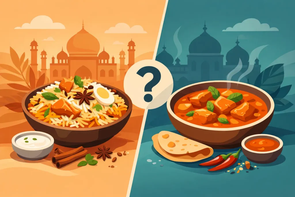 Biryani vs Curry Difference Explained