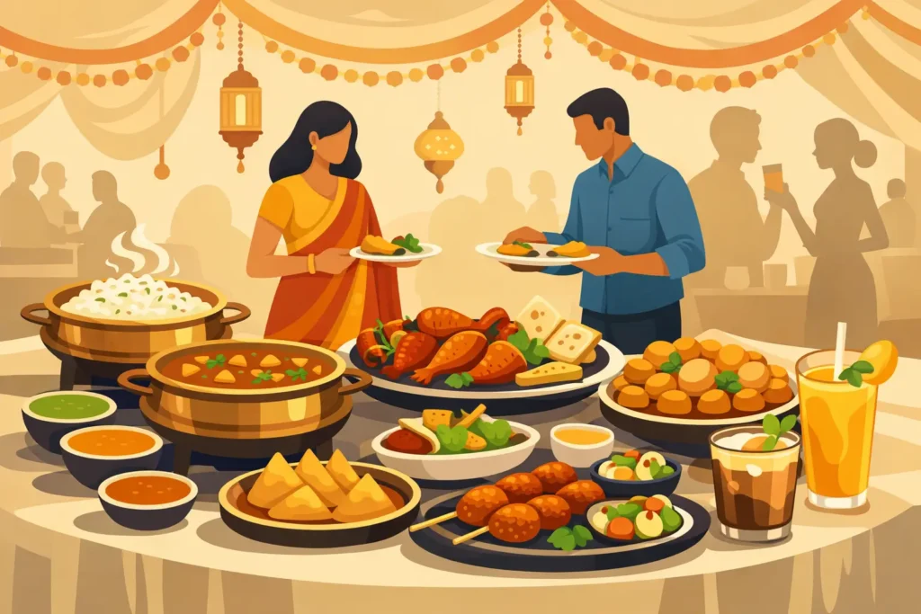 How to Build an Indian Party Buffet Guests Love