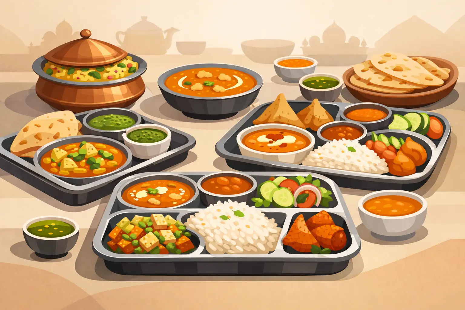 How to Choose Indian Set Meals