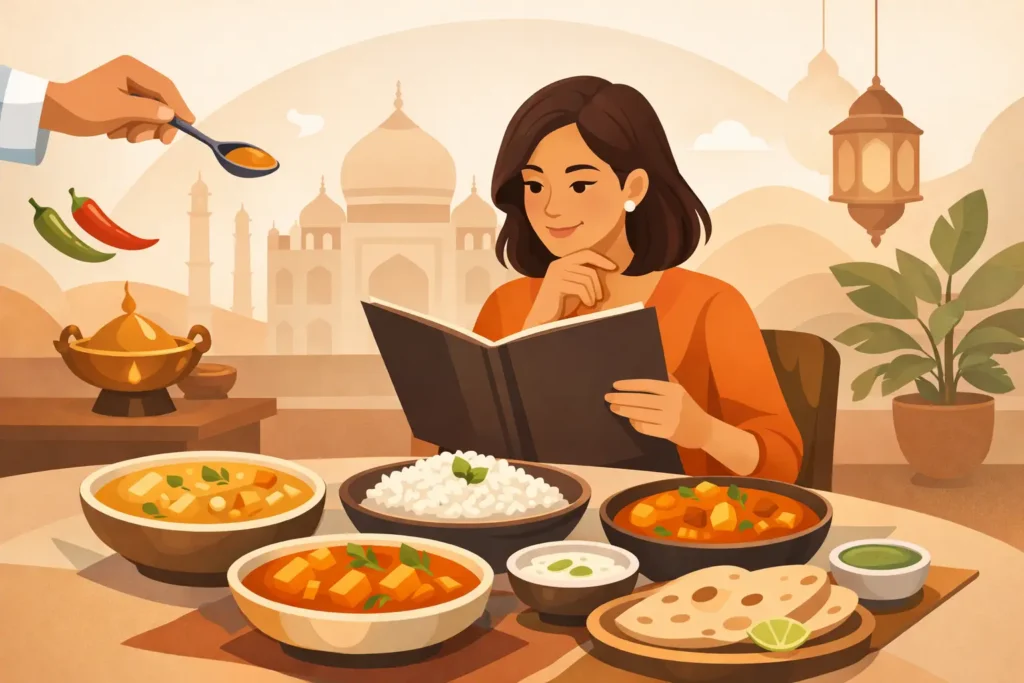 How to Pick Mild Indian Dishes with Confidence