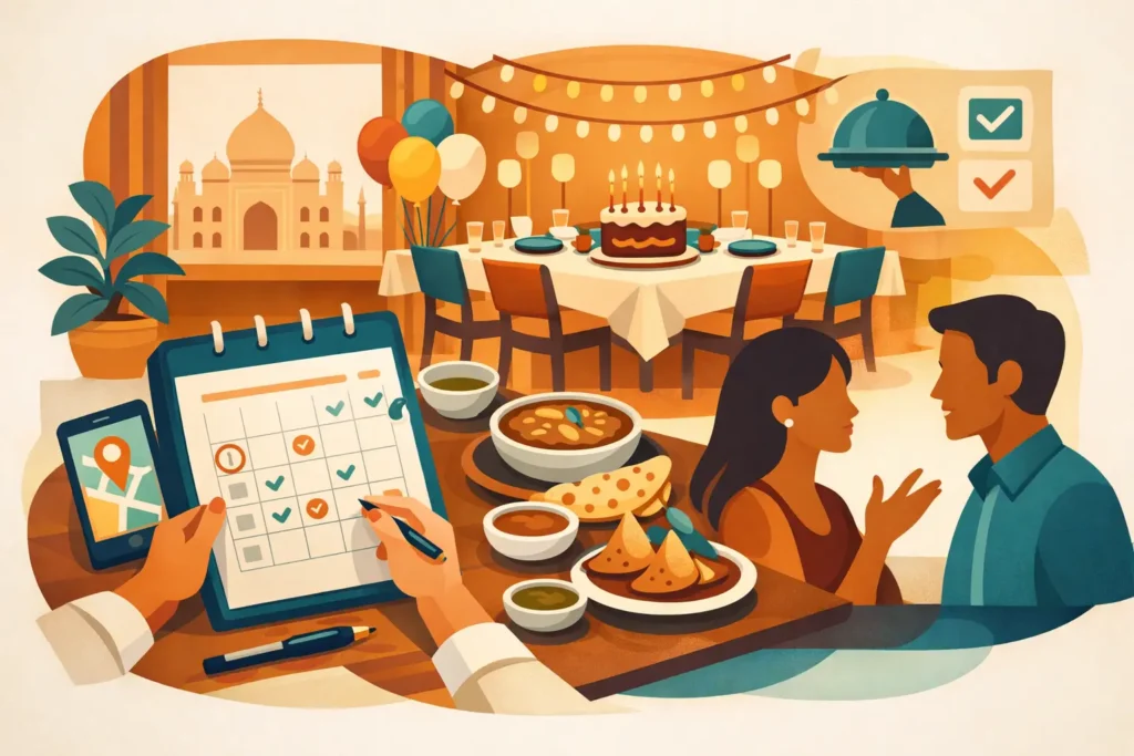 How to Plan Indian Birthday Dinner at a Restaurant