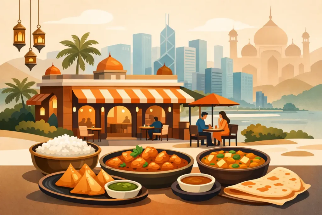 Indian Curry House in Central for Every Table