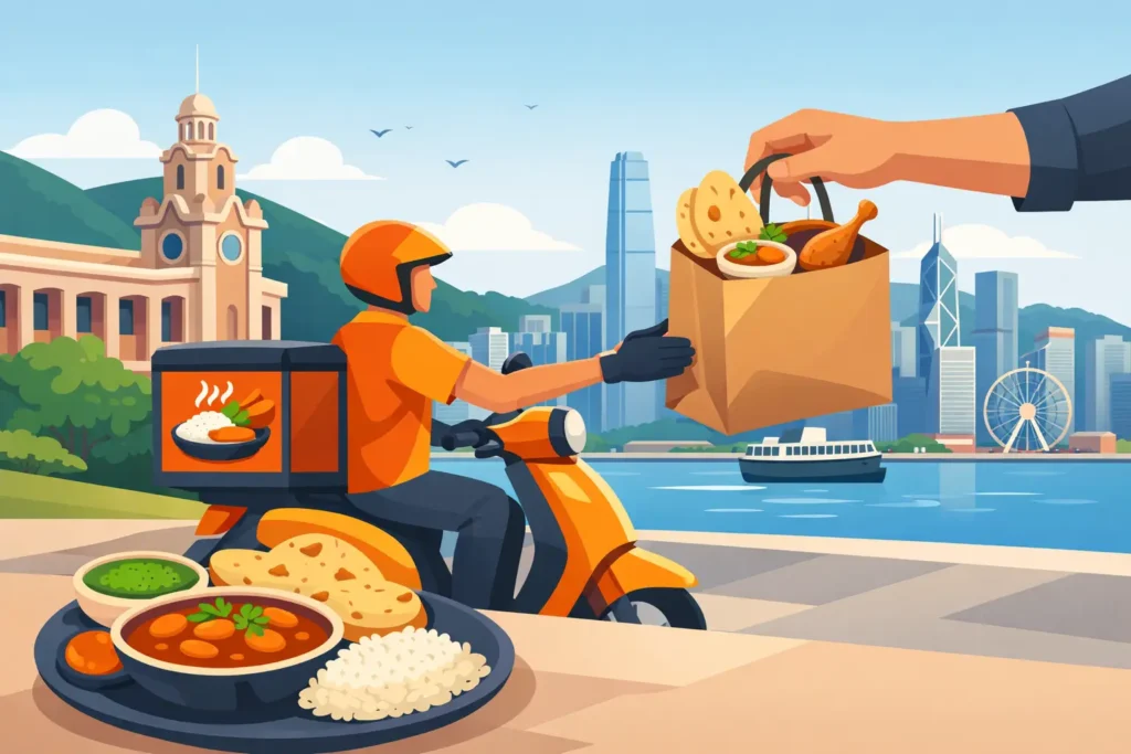 Indian Food Delivery Near Hong Kong University