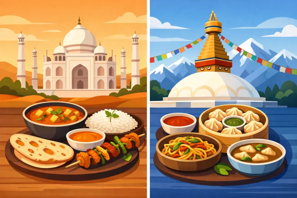 Indian vs Nepalese Cuisine: What Sets Them Apart?