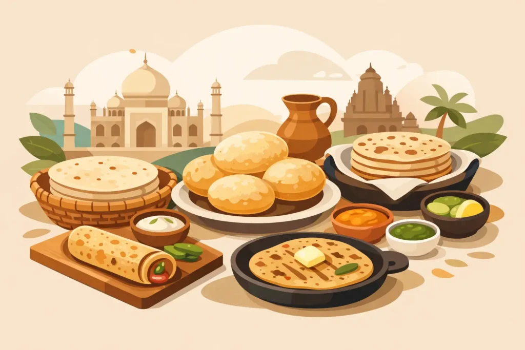 Traditional Indian Breads Explained for Your Table